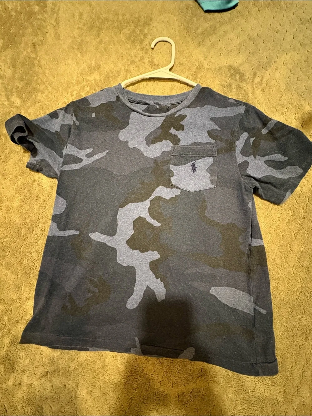 Polo by Ralph Lauren Navy and Royal Blue Striped Tee